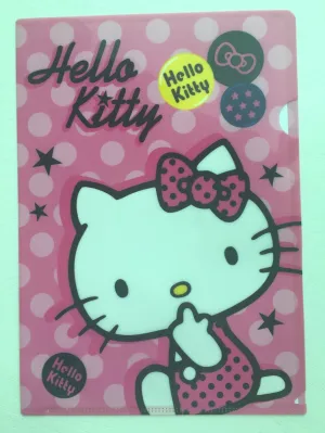 Sanrio Hello Kitty A4 plastic file folder