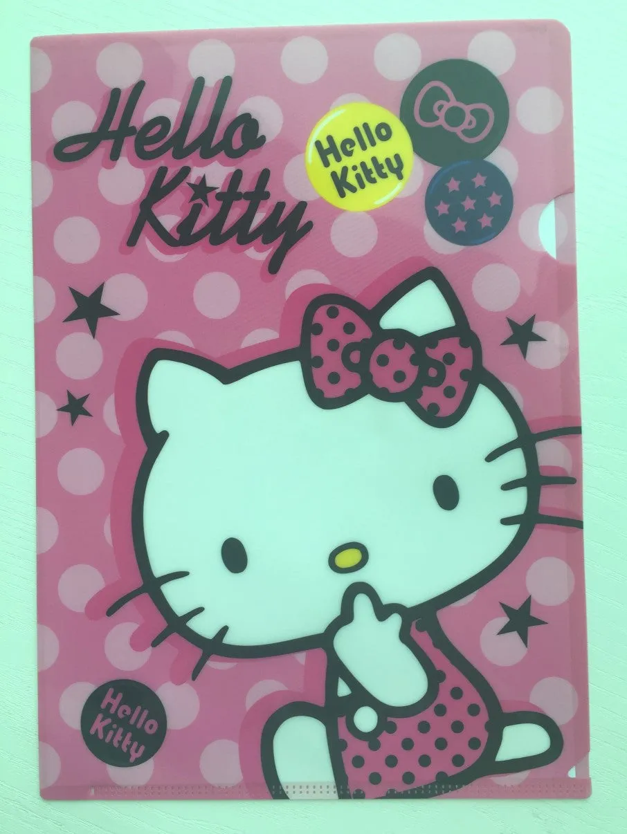 Sanrio Hello Kitty A4 plastic file folder