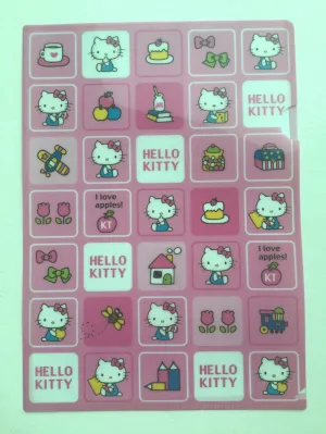 Sanrio Hello Kitty A4 plastic file folder