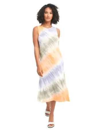 Saturated Tie Dye Tank Dress