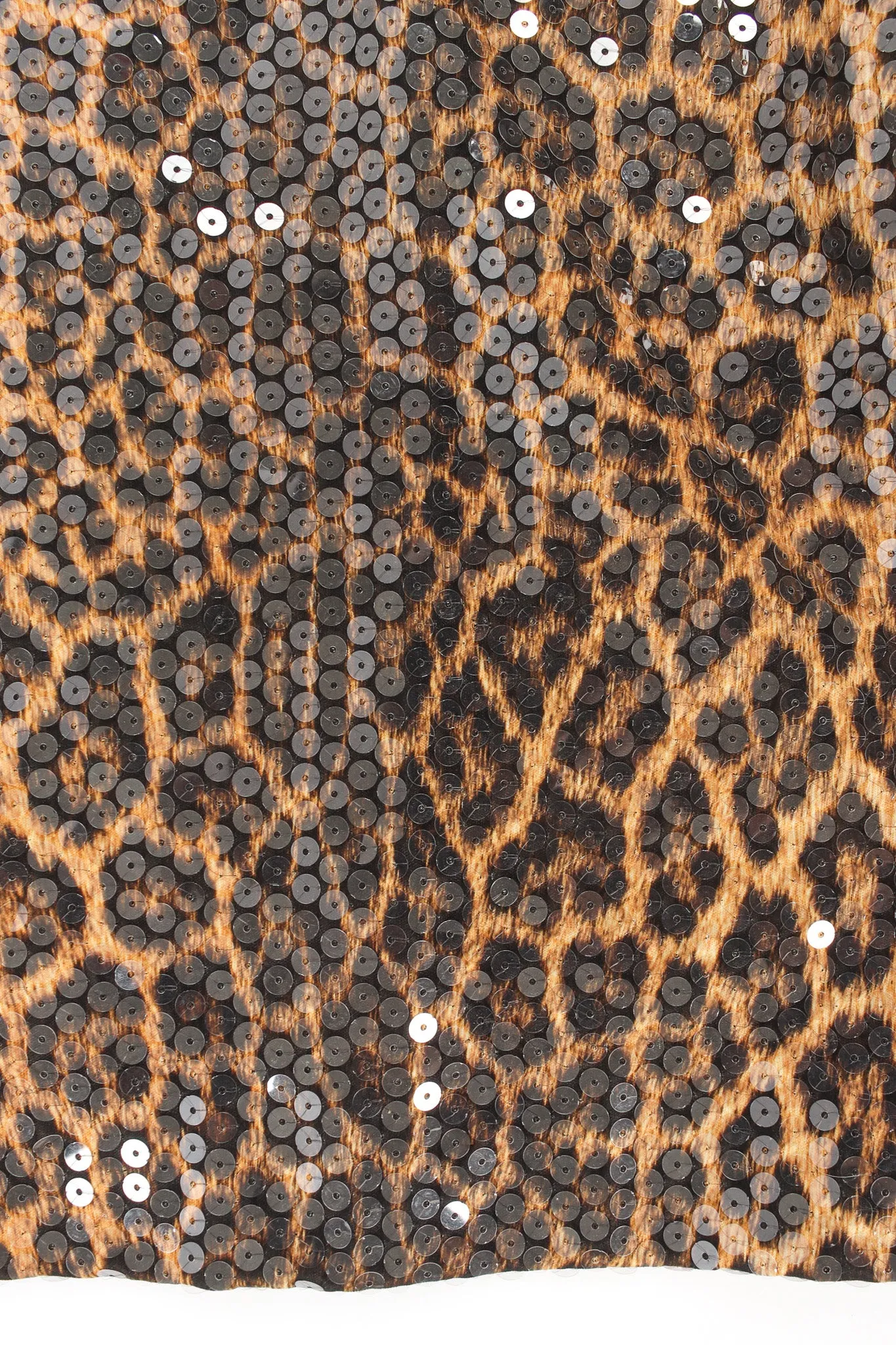 Sequin Leopard Print Blazer