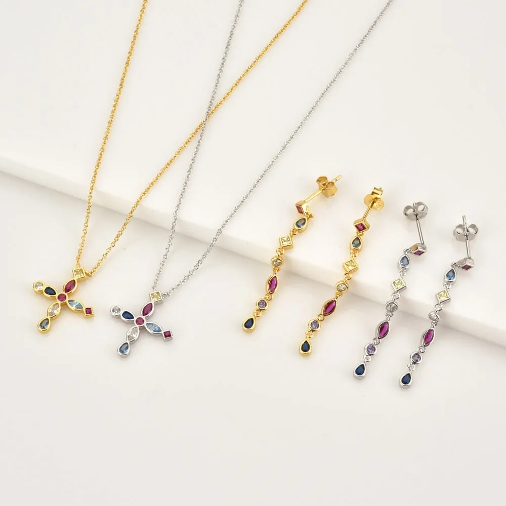 Serene Cross Necklace