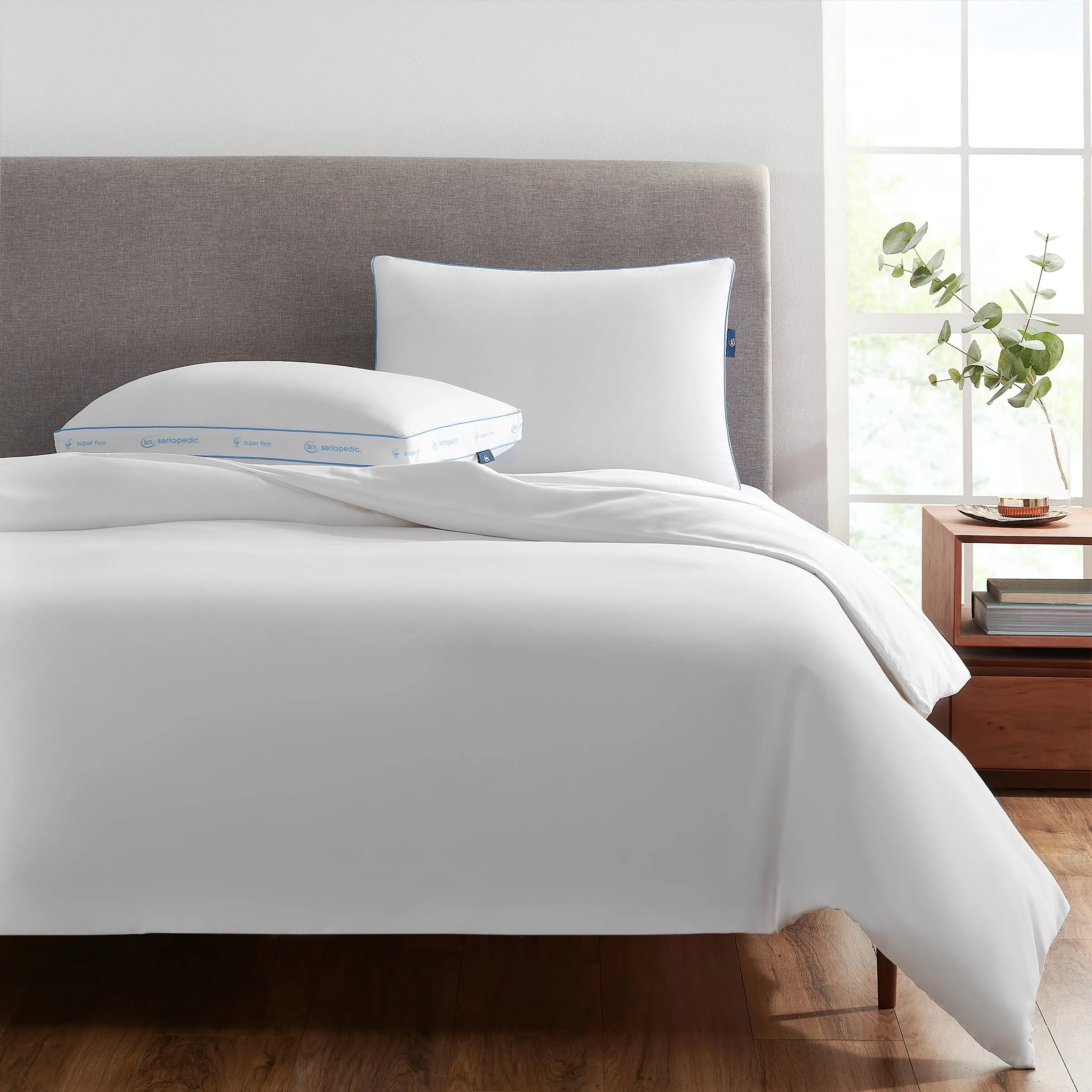 Sertapedic Super Firm Bed Pillow, Standard/Queen FREE SHIPPING