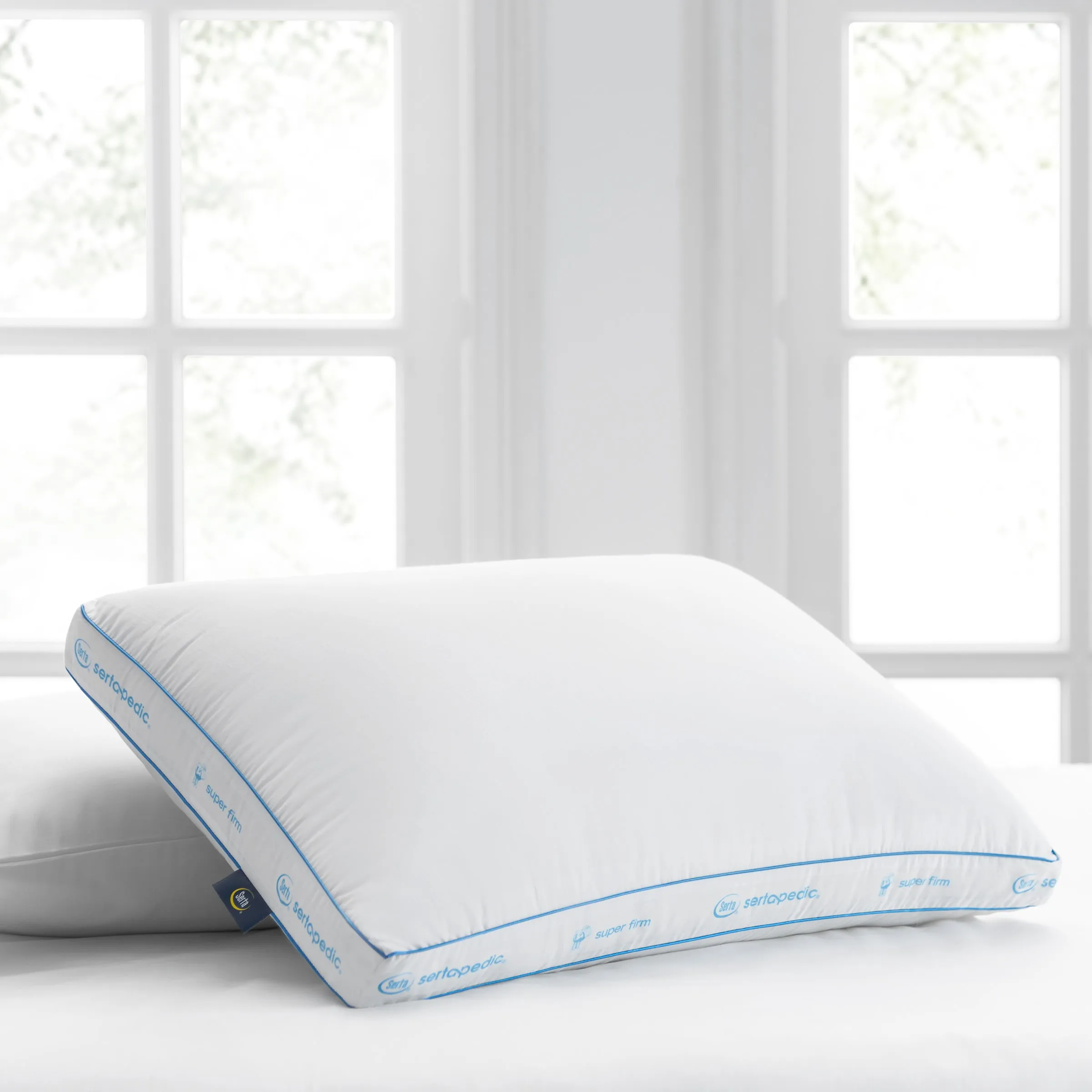 Sertapedic Super Firm Bed Pillow, Standard/Queen FREE SHIPPING