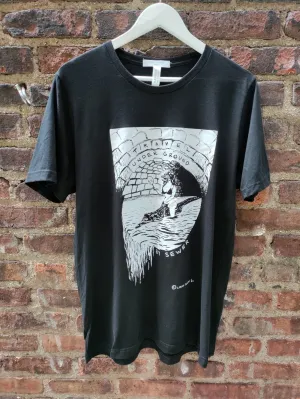 Sewer Gator Black T Shirt