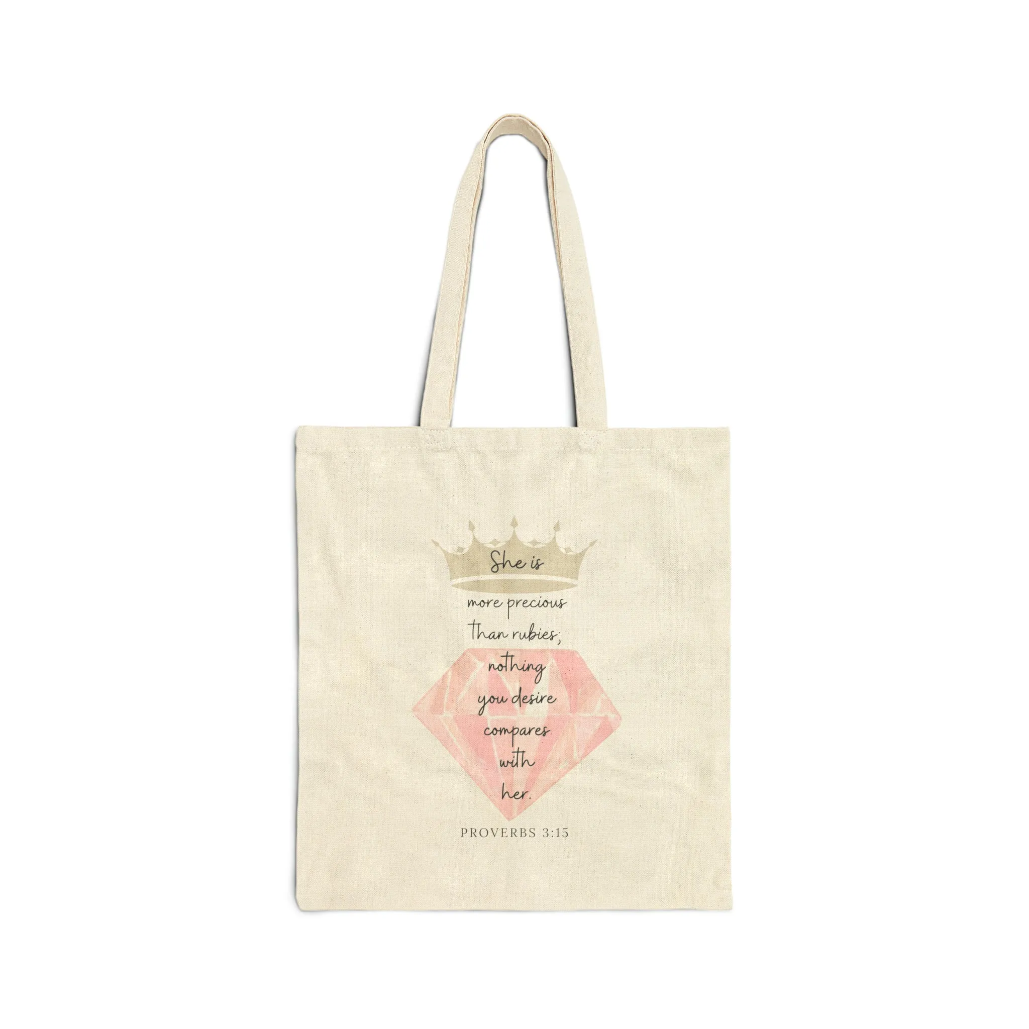 She is More Precious Than Rubies - Tote Bag