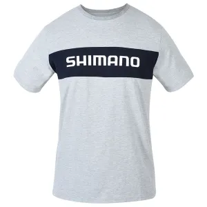 Shimano Corporate Tee Navy/Grey