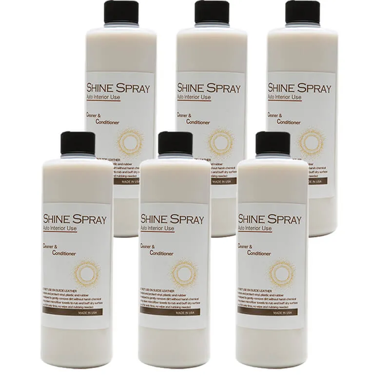 Shine Spray Leather Cleaner & Conditioner