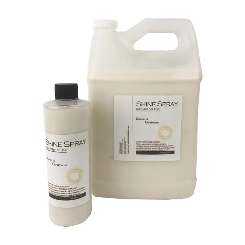 Shine Spray Leather Cleaner & Conditioner