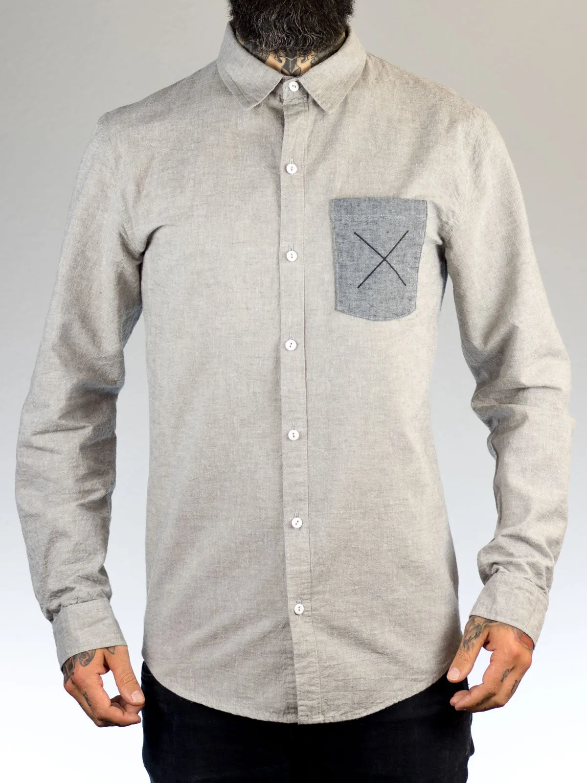 SHIRT #1, GREY