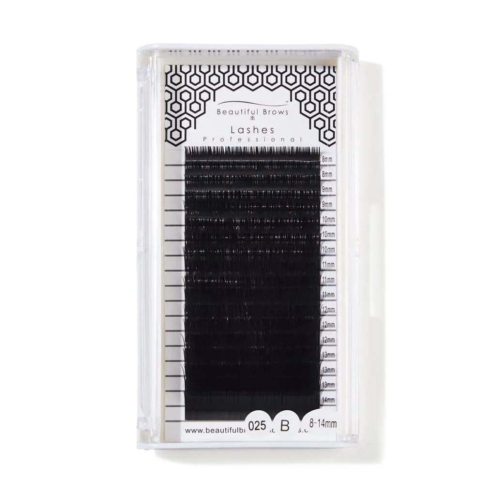Silk Lashes - D Curl *18 rows*
