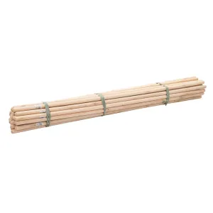 Silverline Broom Handles 5' x 1-1/8" Dia 30pce 746719