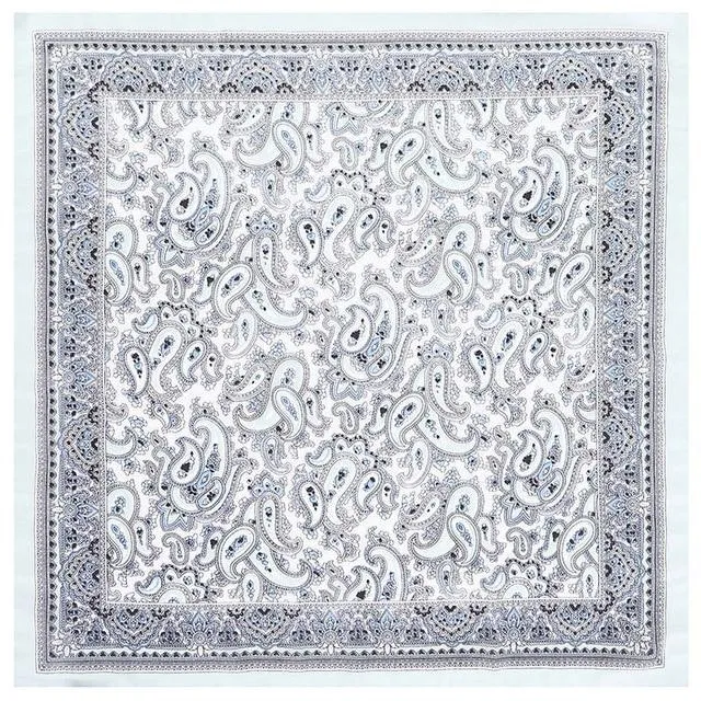 Sky Blue Paisley Tuch