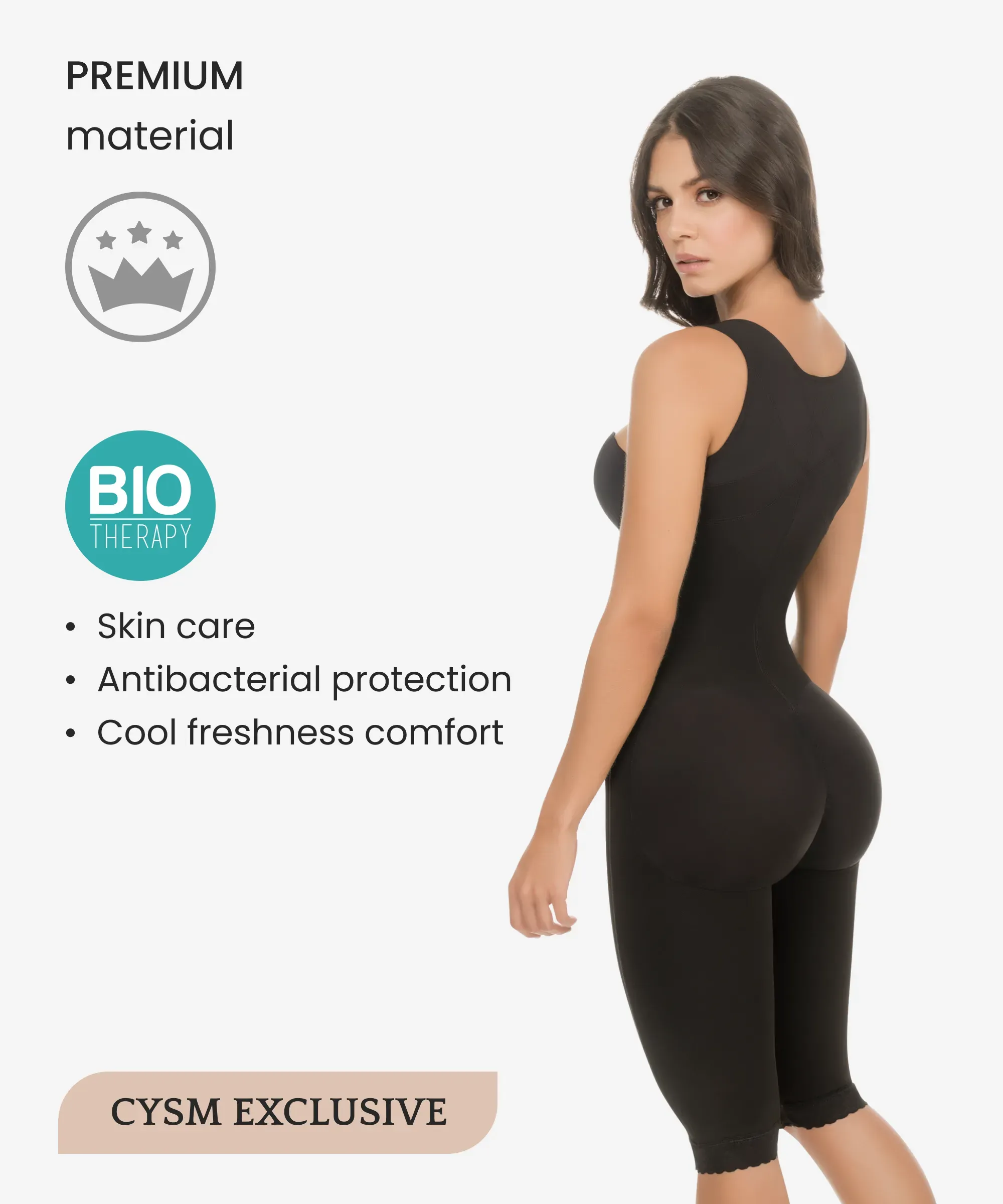 Slim and firm control bodysuit - Style 438