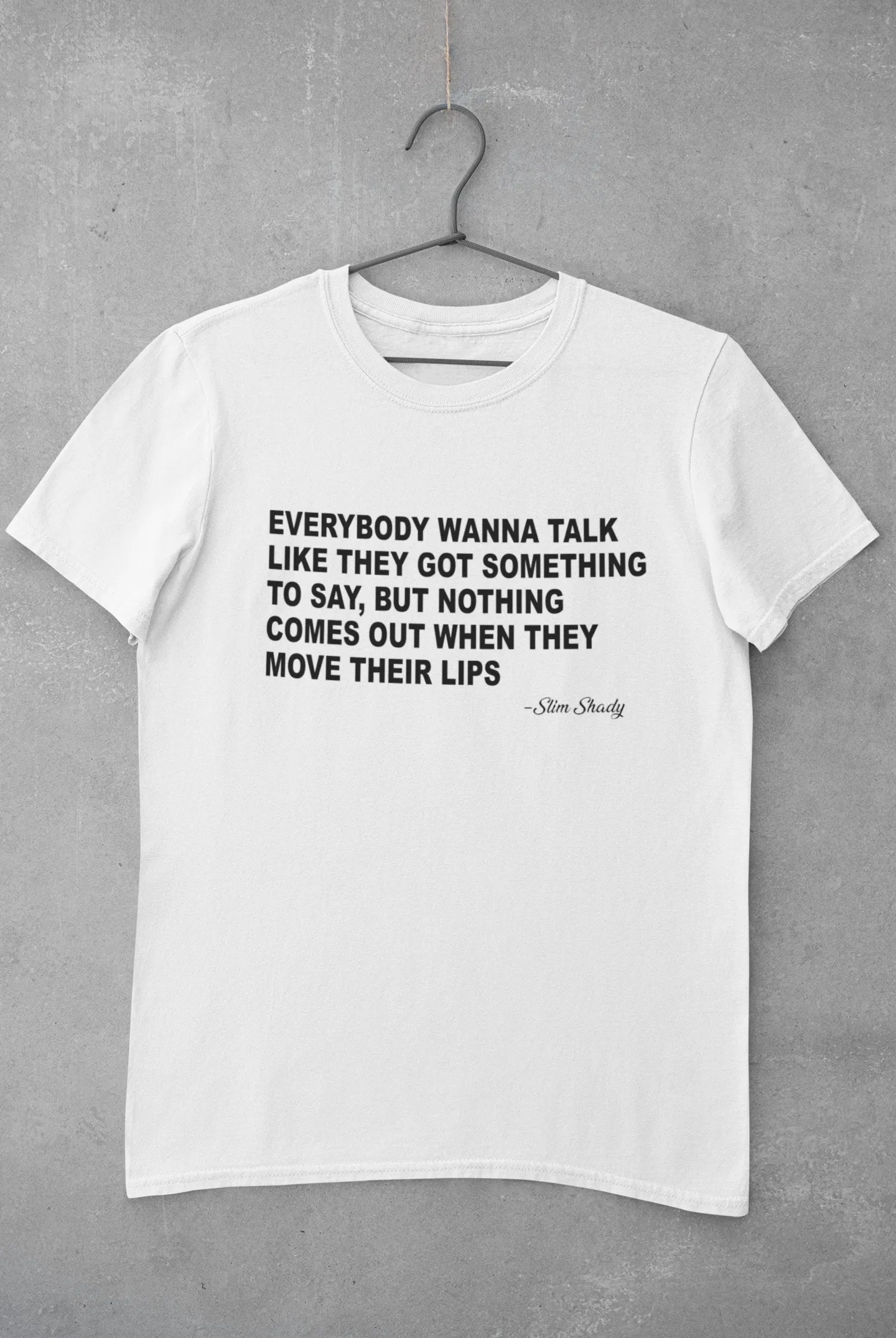 Slim Shady Lyric Tee