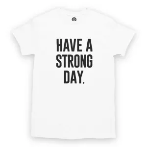 Slogan Statement Shirt - White