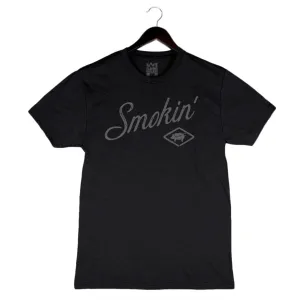 SMOKIN' - UNISEX/MEN'S CREW - BLACK
