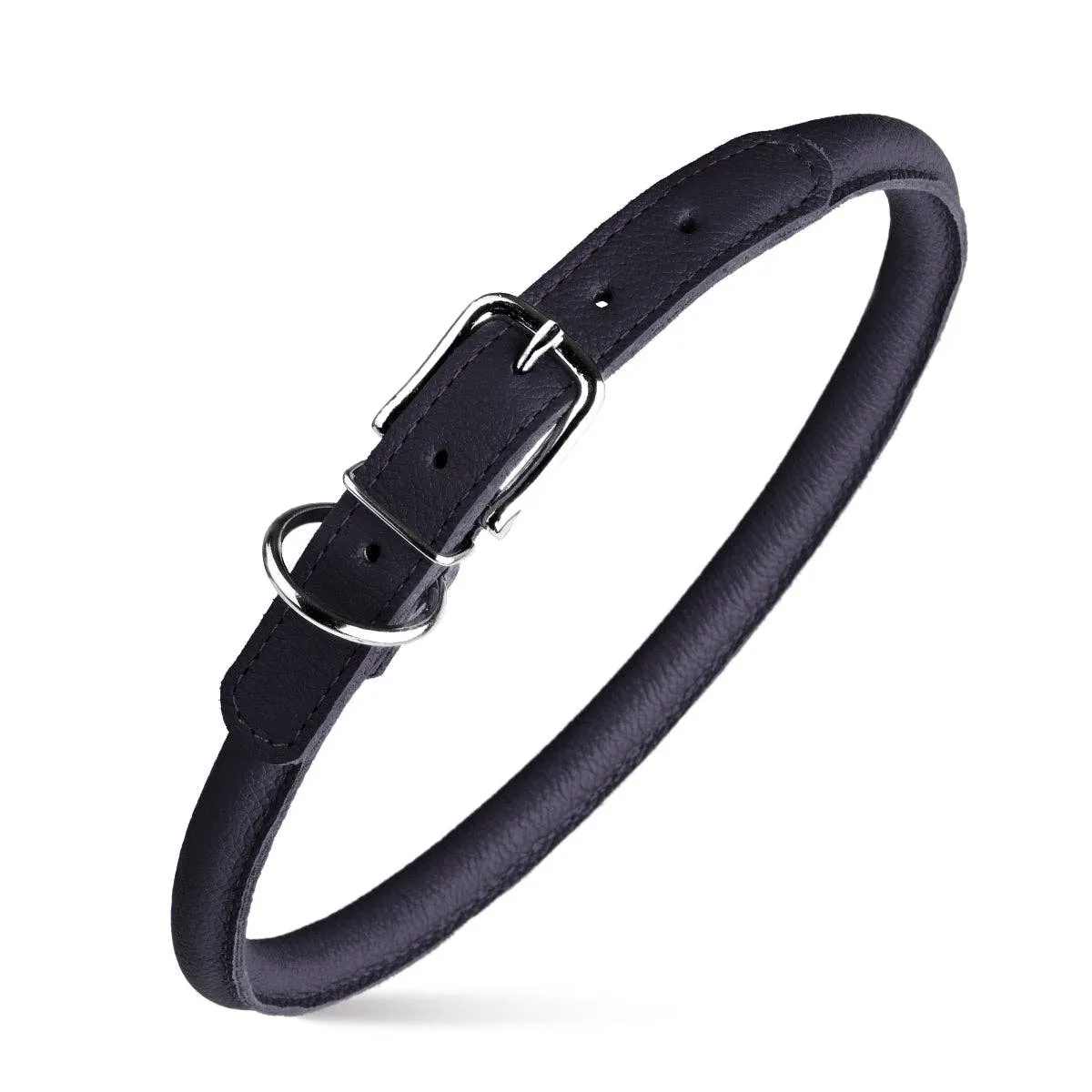 Soft Leather Round Collar