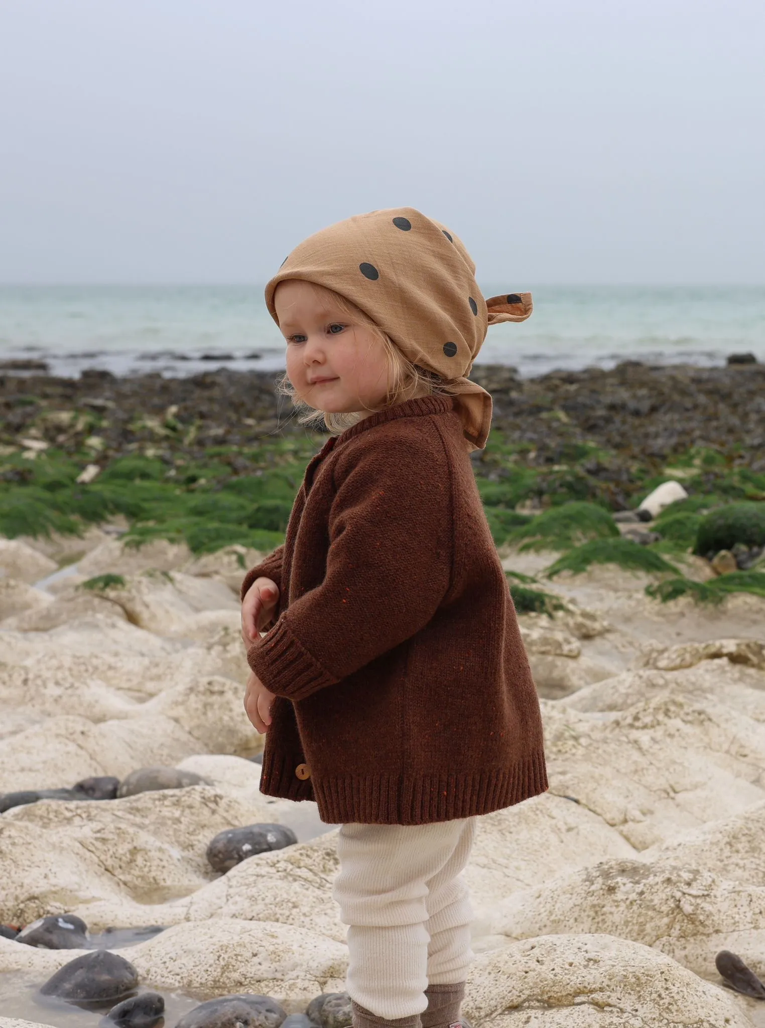 Soil Boxy Wool Cardigan