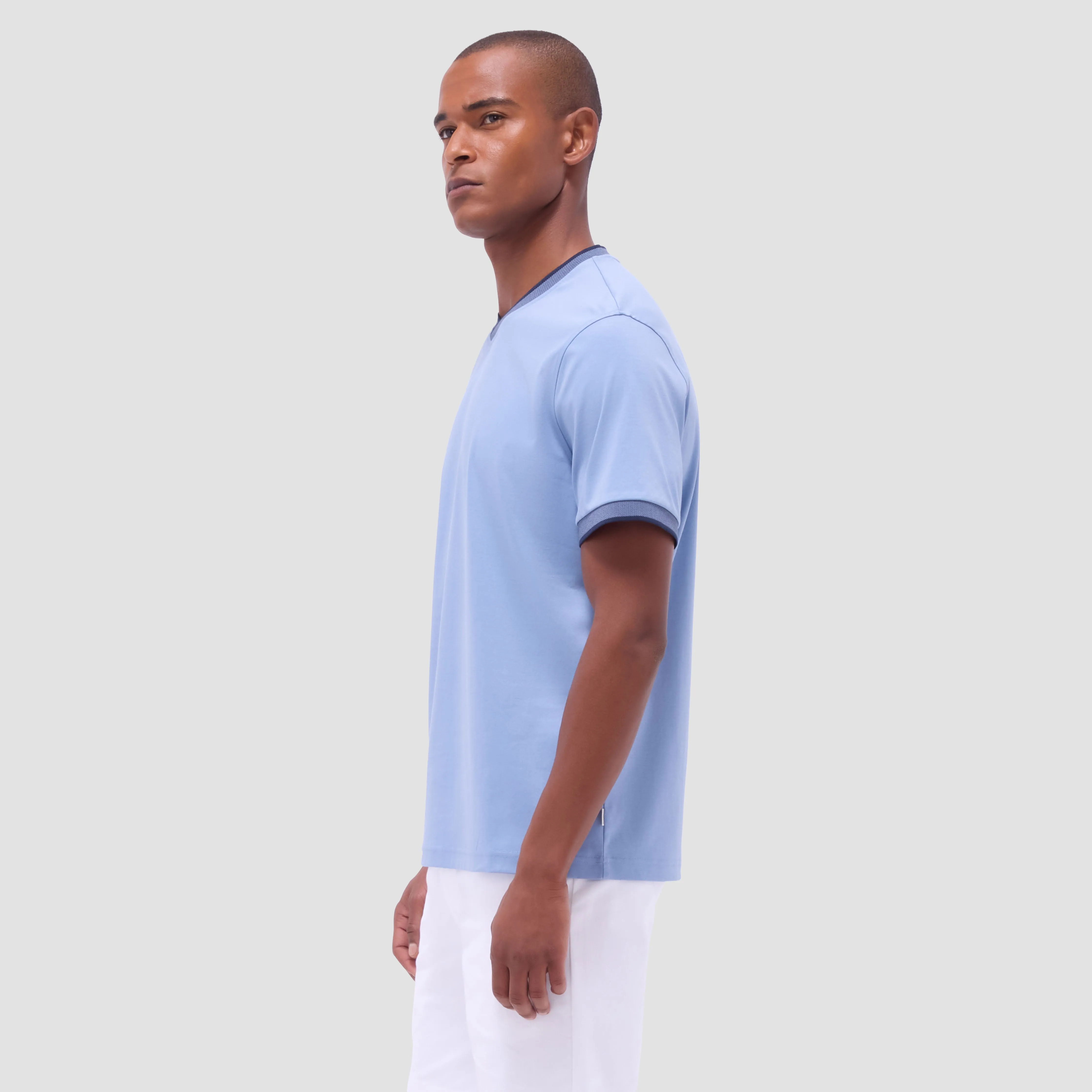 Solid Crew Neck T-Shirt