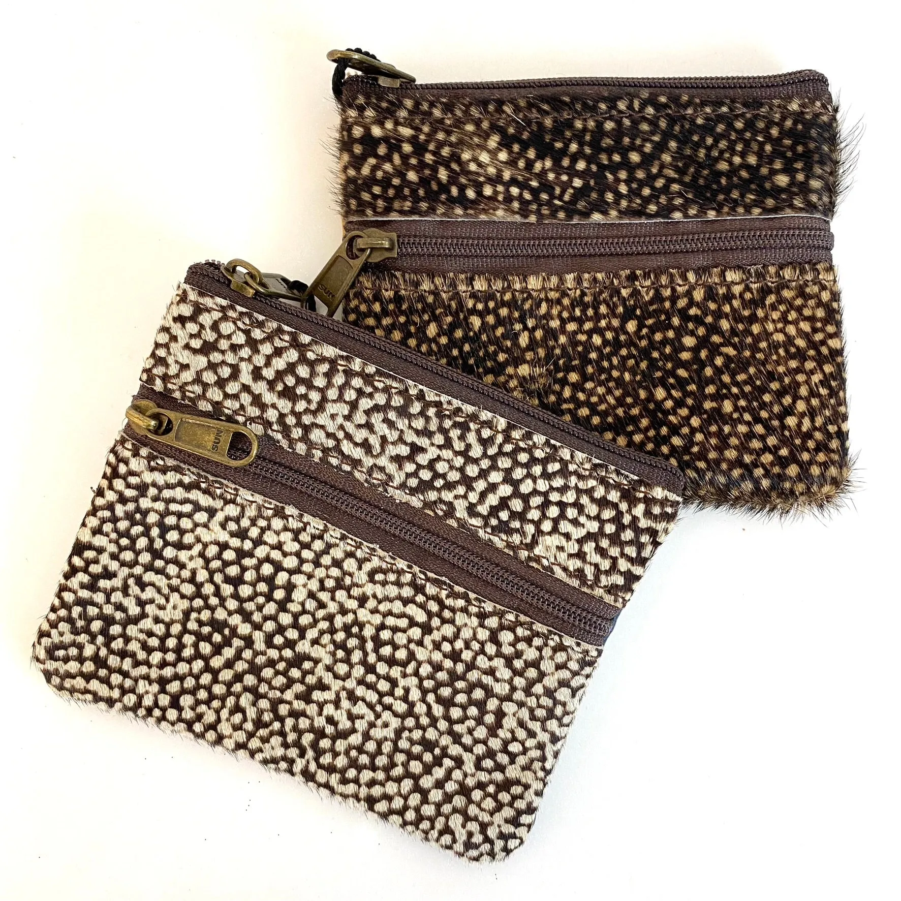 Soruka Ari Small Leather Zip Purse - Small Spot (assorted)