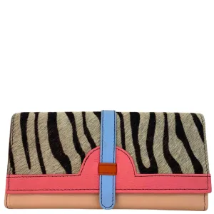 Soruka Half Moon Leather Purse - Pink Blush