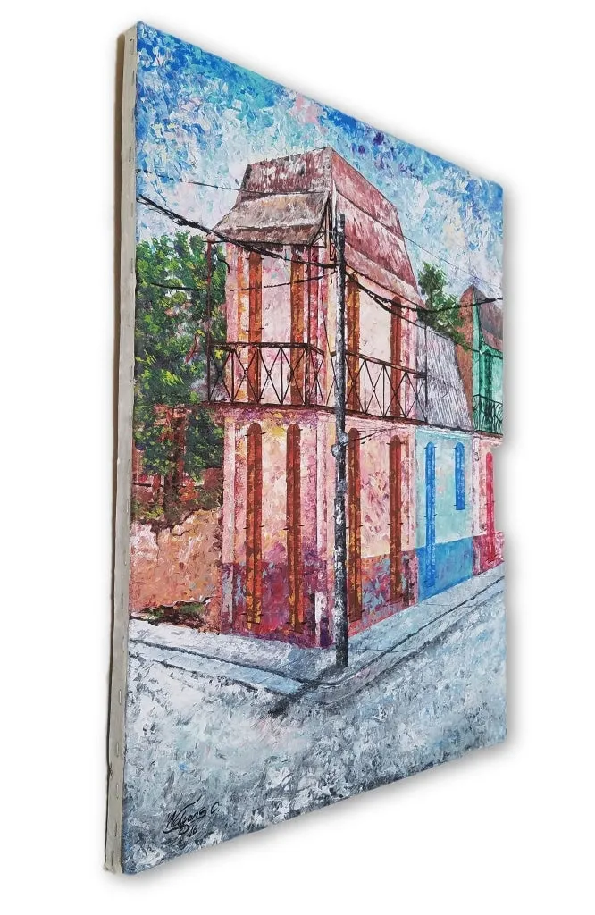 Southern Streetview, Haiti - PREMIUM - 16 x 20 in. by W. Celeus