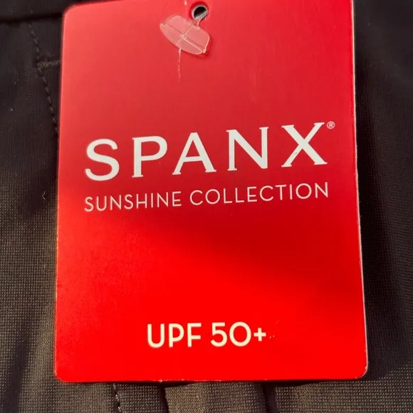 SPANX Sunshine Short 6 inch Very Black NWT Size 1X