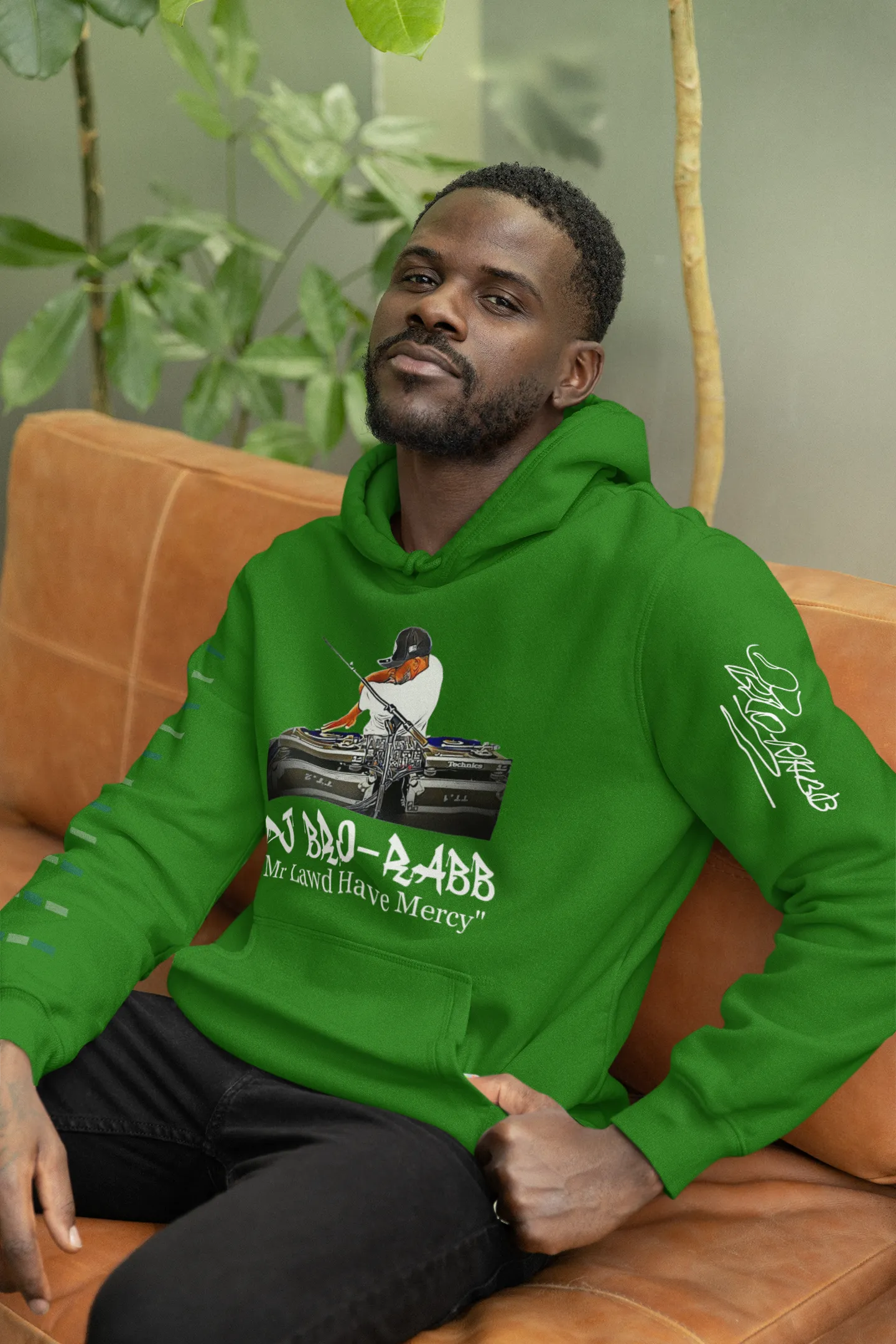 SPECIAL EDITION DJ Bro-Rabb "Mr. Lawd Have Mercy" Statement Hoodie