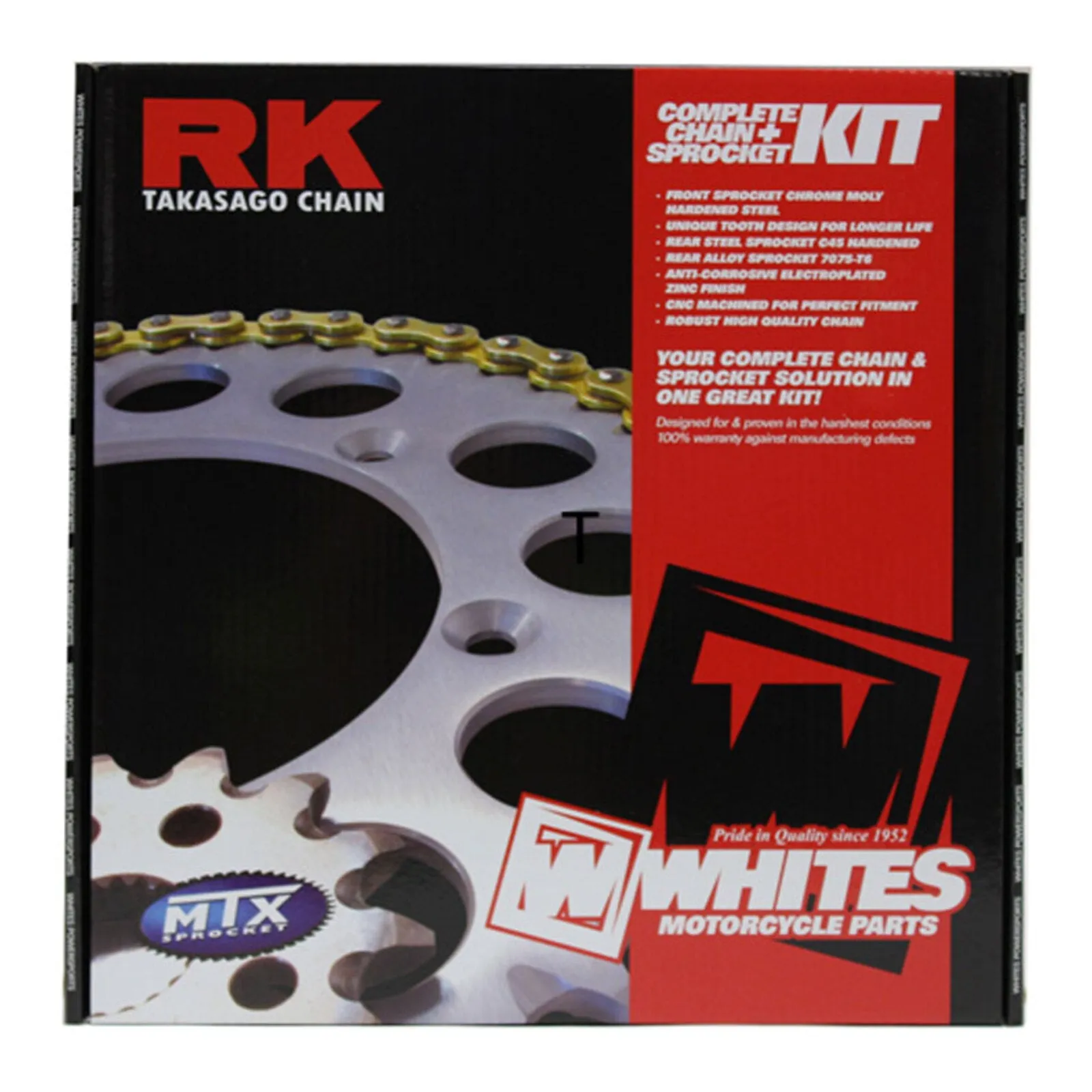 Sprocket Kit Kawasaki KX80/85 BW '98- - 420MS 13/51