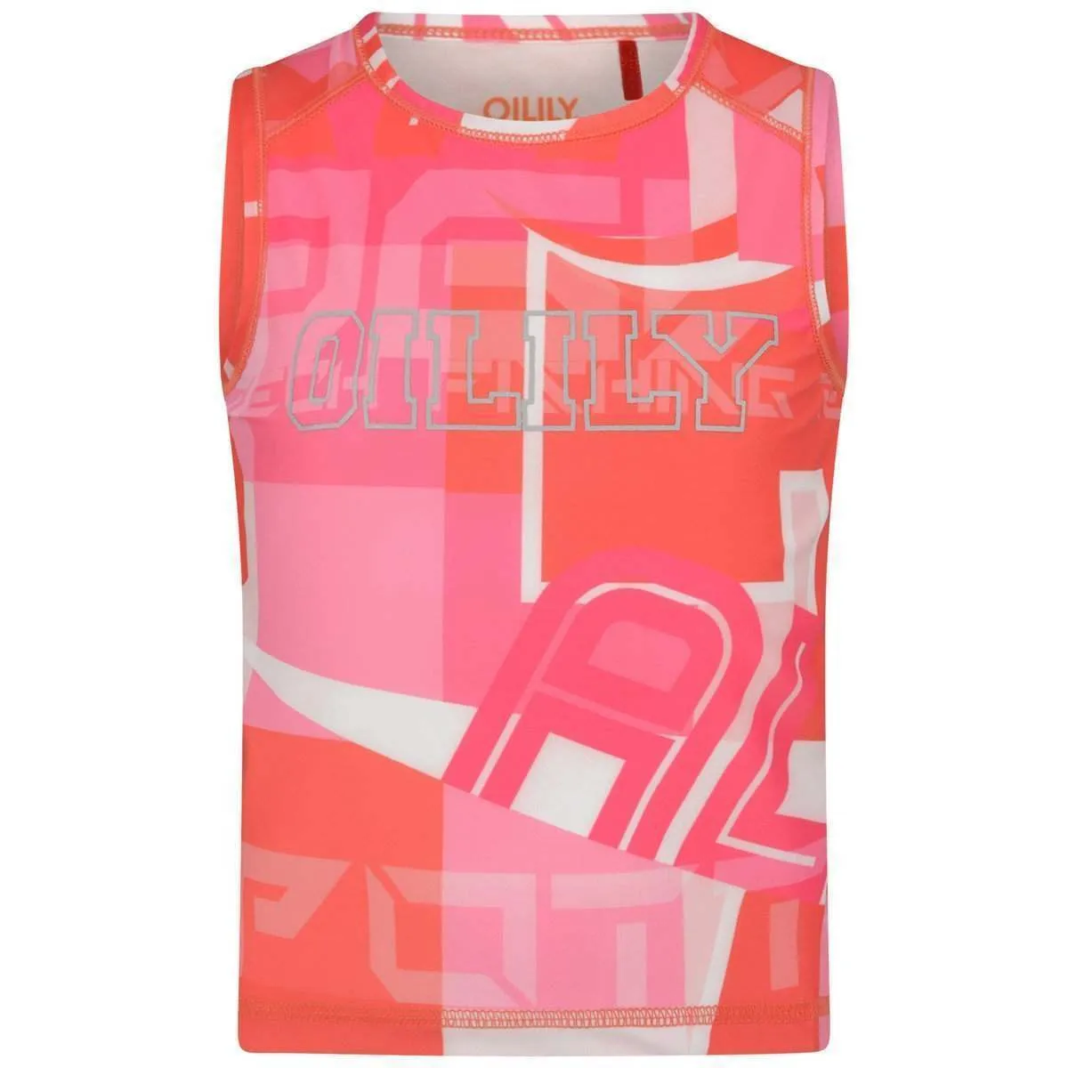 SS19 Oilily Girls Tij Sleeveless Top 20 Urban Kurk Kite