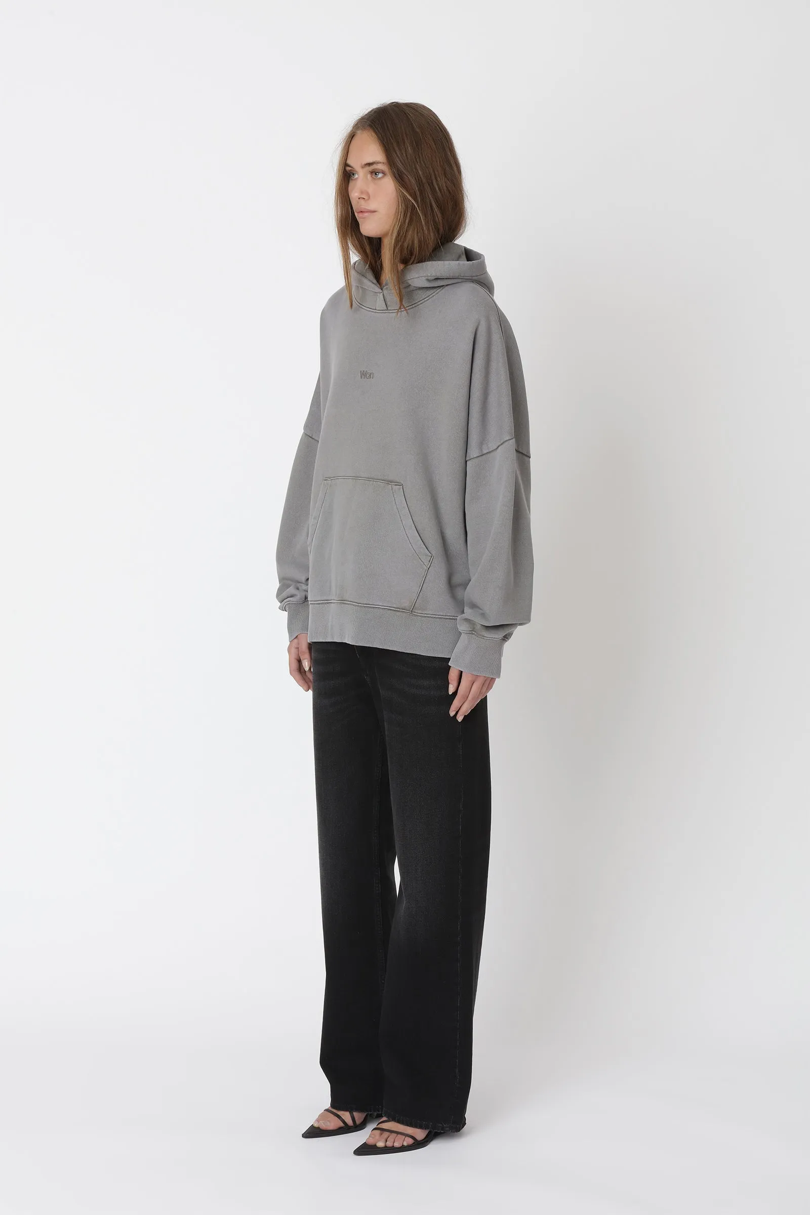 Staff Hood - Washed Steel Grey