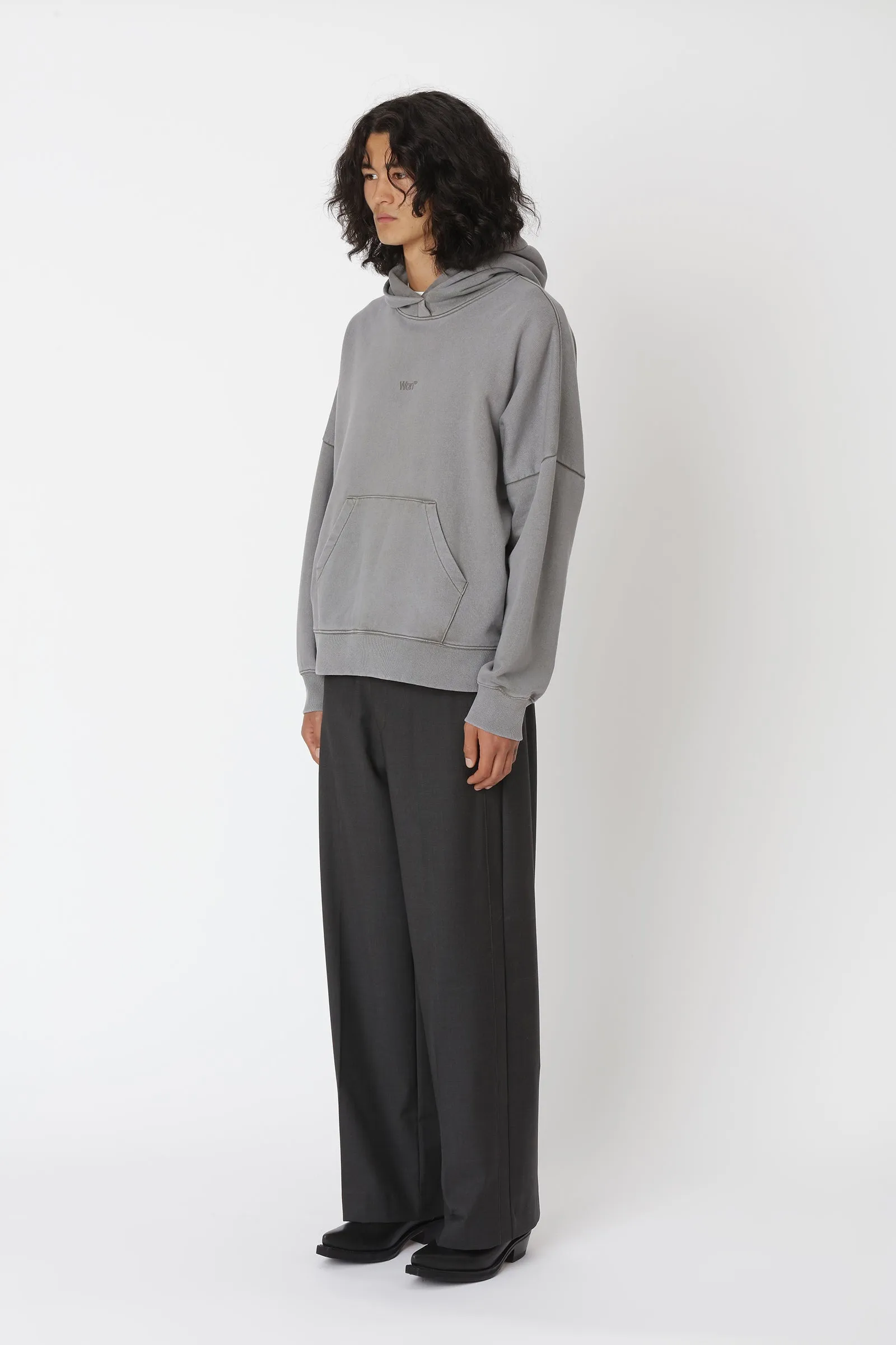 Staff Hood - Washed Steel Grey
