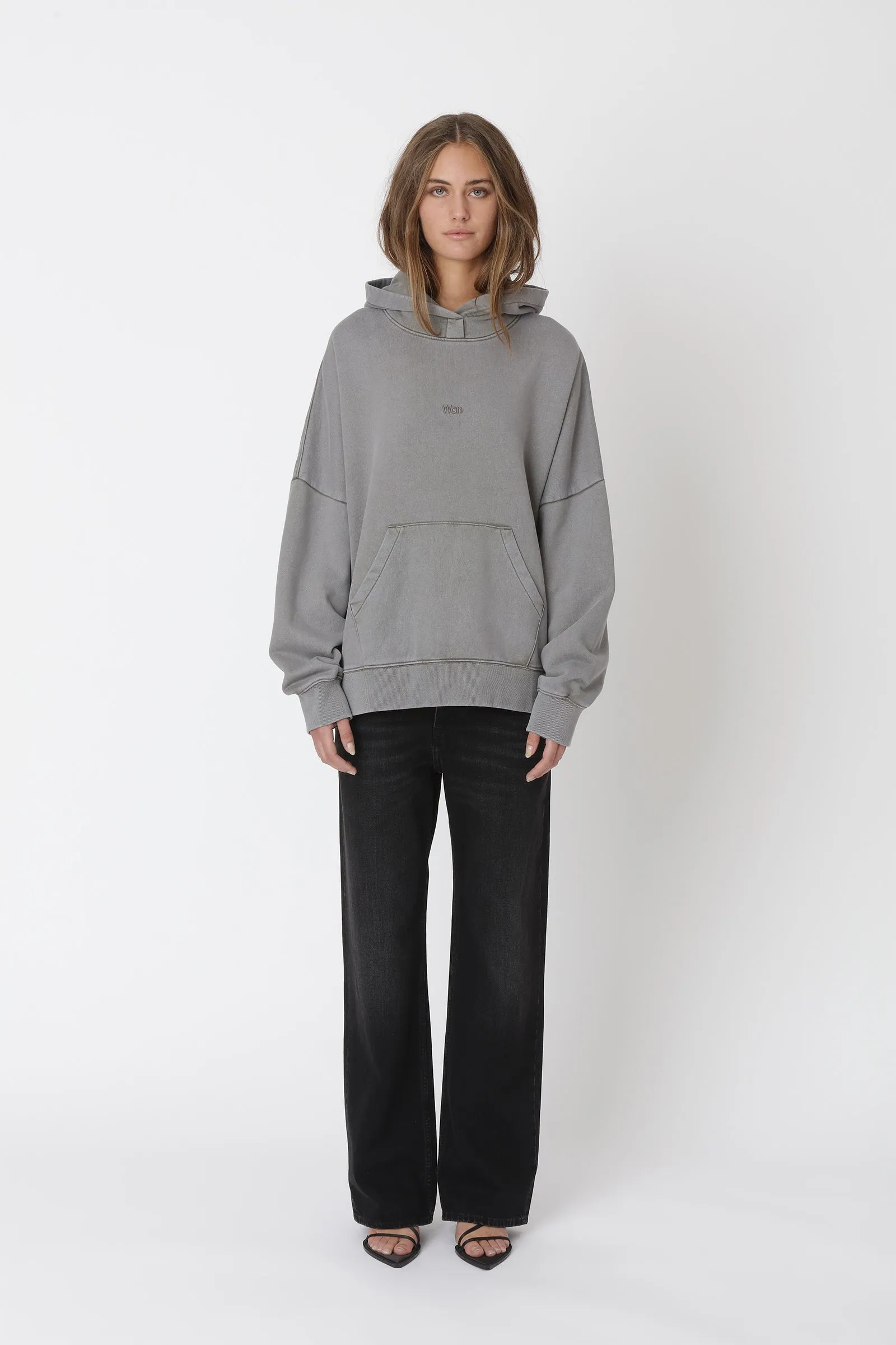 Staff Hood - Washed Steel Grey