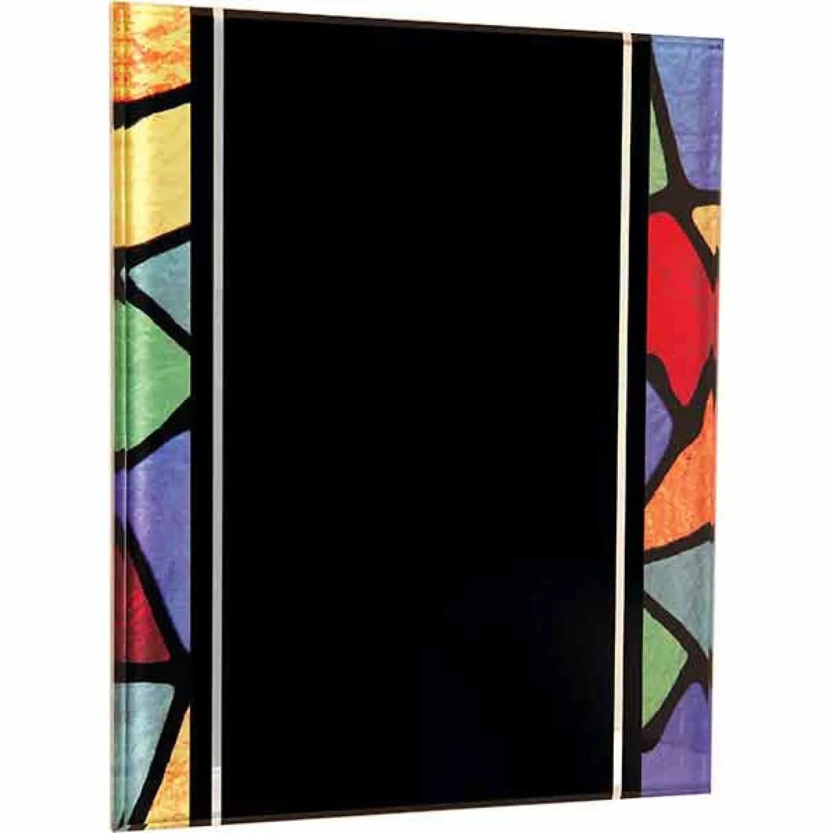 Stained Glass Acrylic with Black Base
