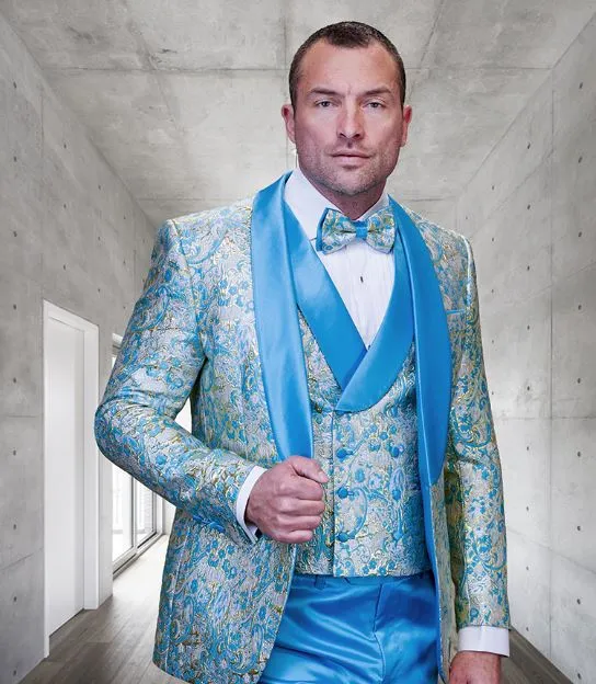 STATEMENT DELANO TURQUOISE Suit