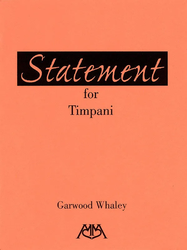Statement for Timpani
