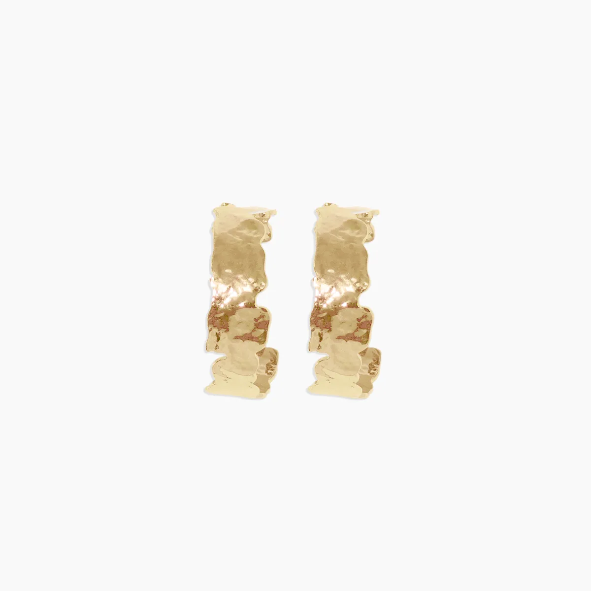 Statement Hammered Hoops