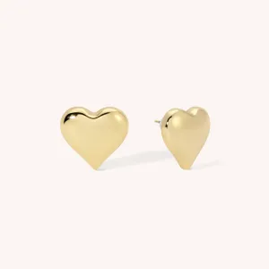 Statement Heart Studs