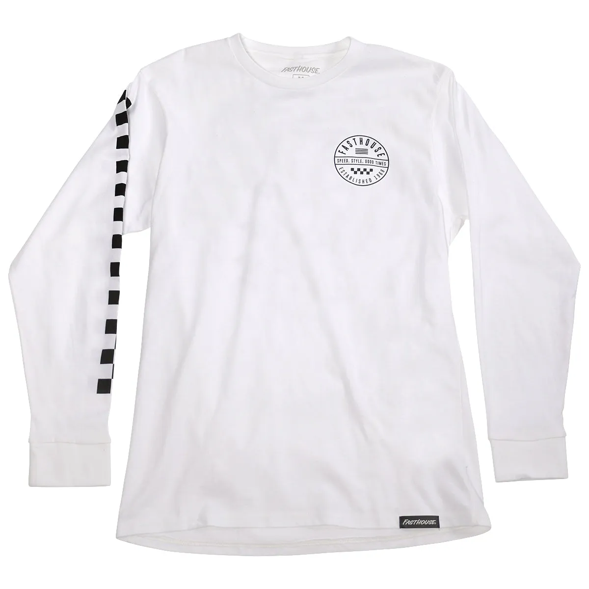 Statement Long Sleeve Tee - White