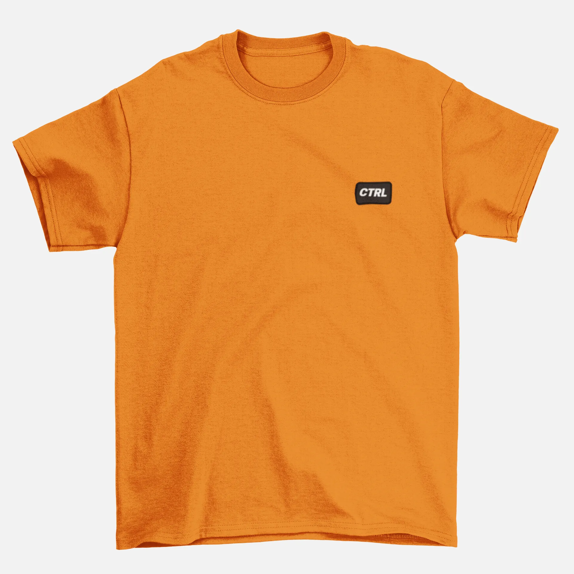 Statement Orange Shirt | Elevated Tee