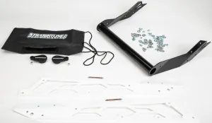STRAIGHTLINE 183-234-WHITE Hide 'N' Go Rear Bumper
