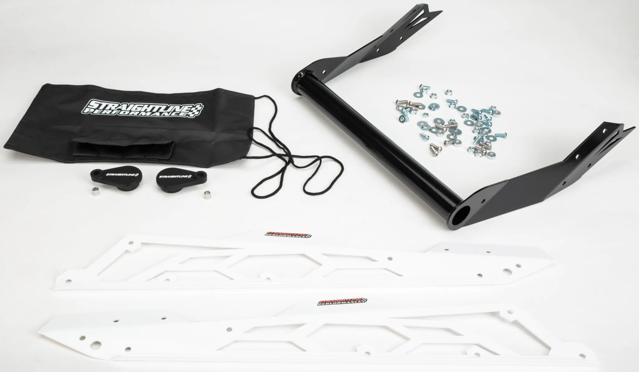 STRAIGHTLINE 183-234-WHITE Hide 'N' Go Rear Bumper