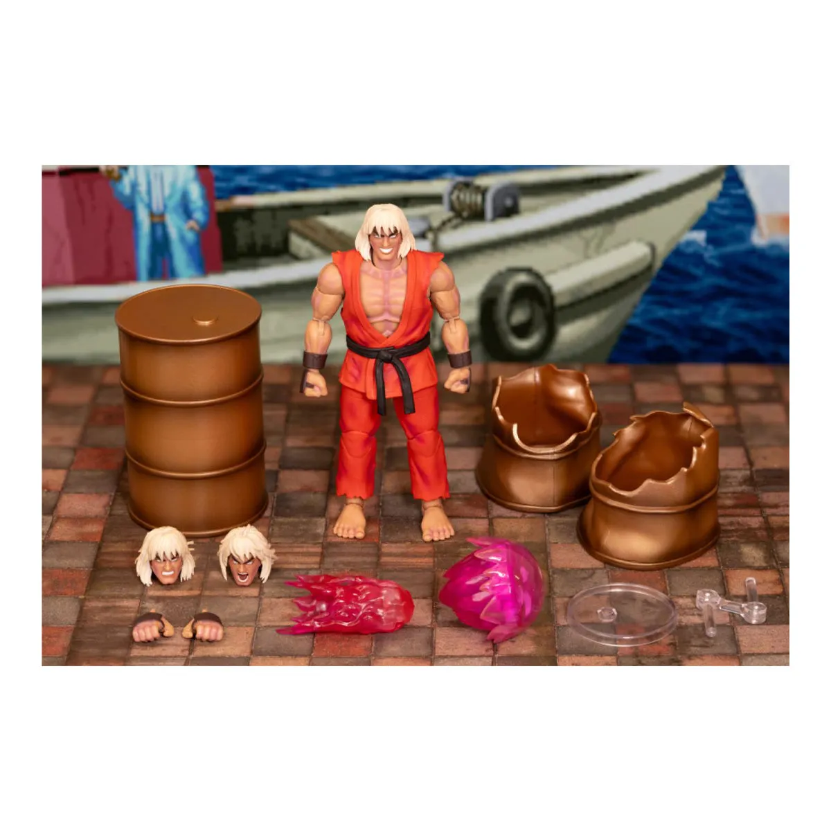 Street Fighter - Violent Ken Deluxe 6" Figure