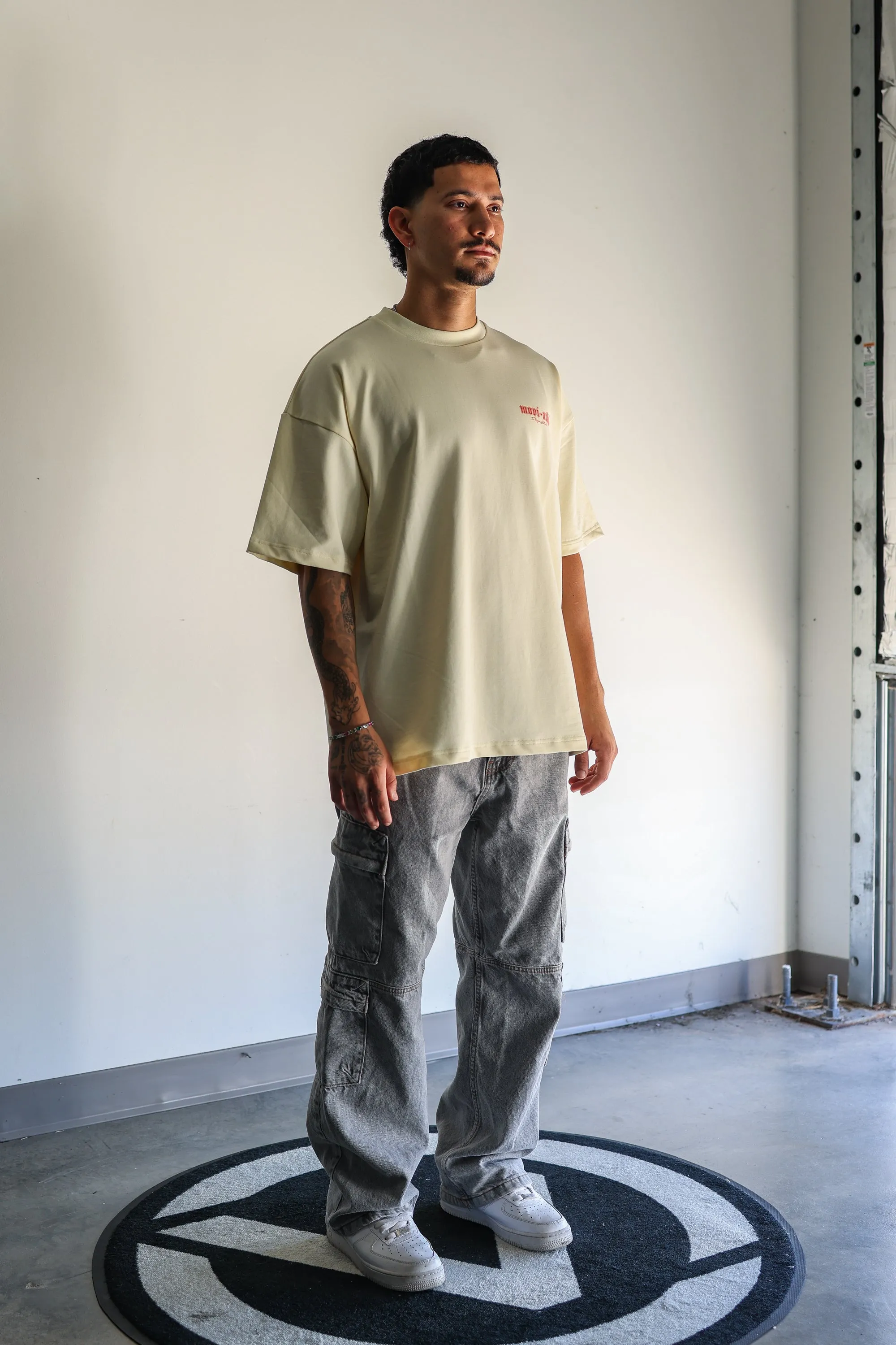 STUDIO T-SHIRT - CREME
