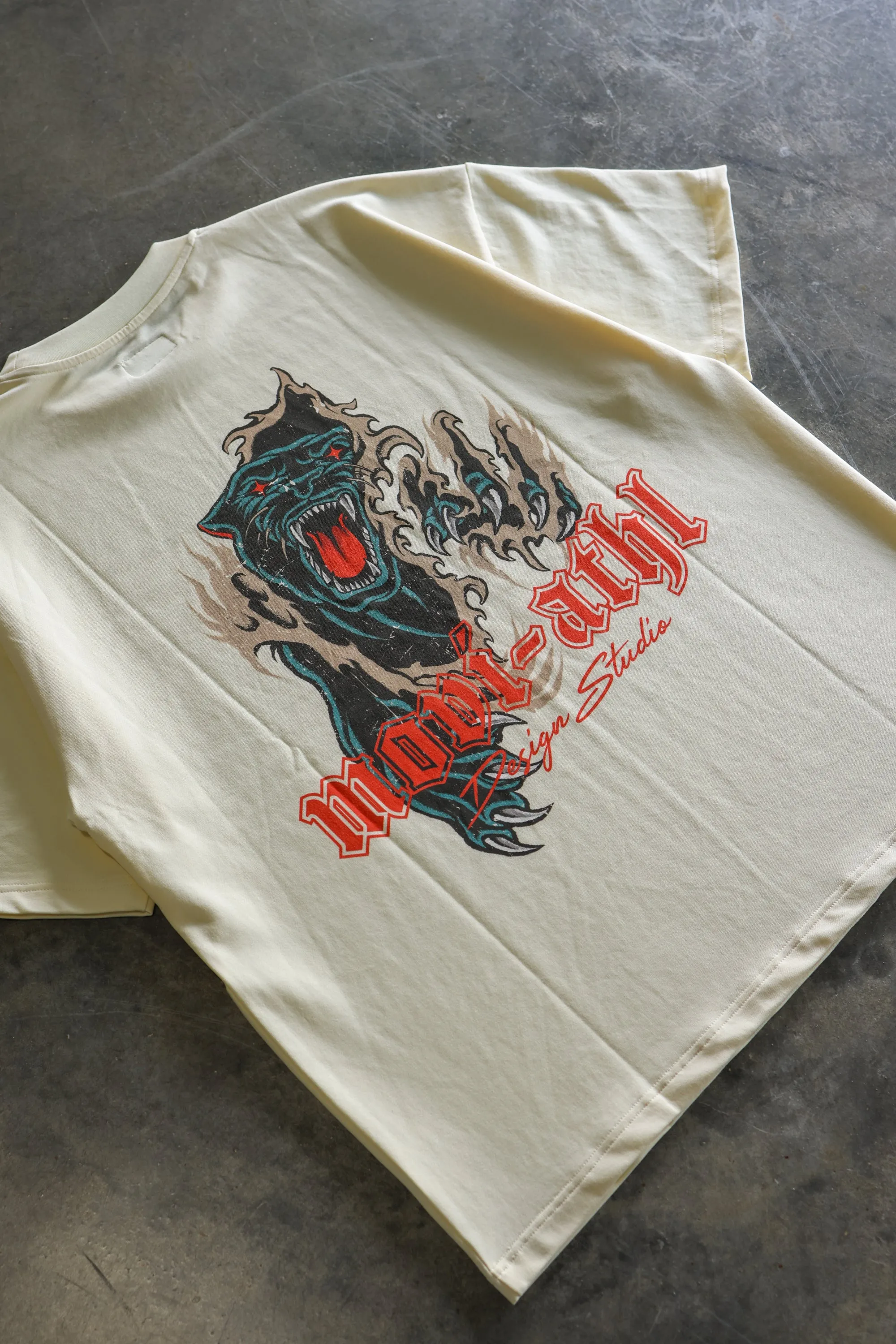 STUDIO T-SHIRT - CREME
