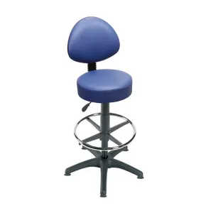 Sunflower Gas-lift Stool with Back Rest  & Foot Ring