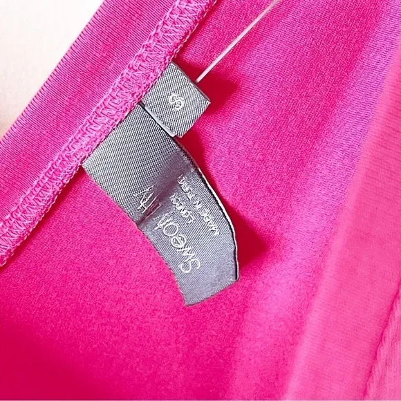 Sweaty Betty Tayberry Pink Drawstring Take It Easy Drop Waist Dress Small NWOT