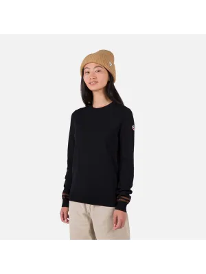 Sweter Rossignol W Corporate Crew Neck czarny
