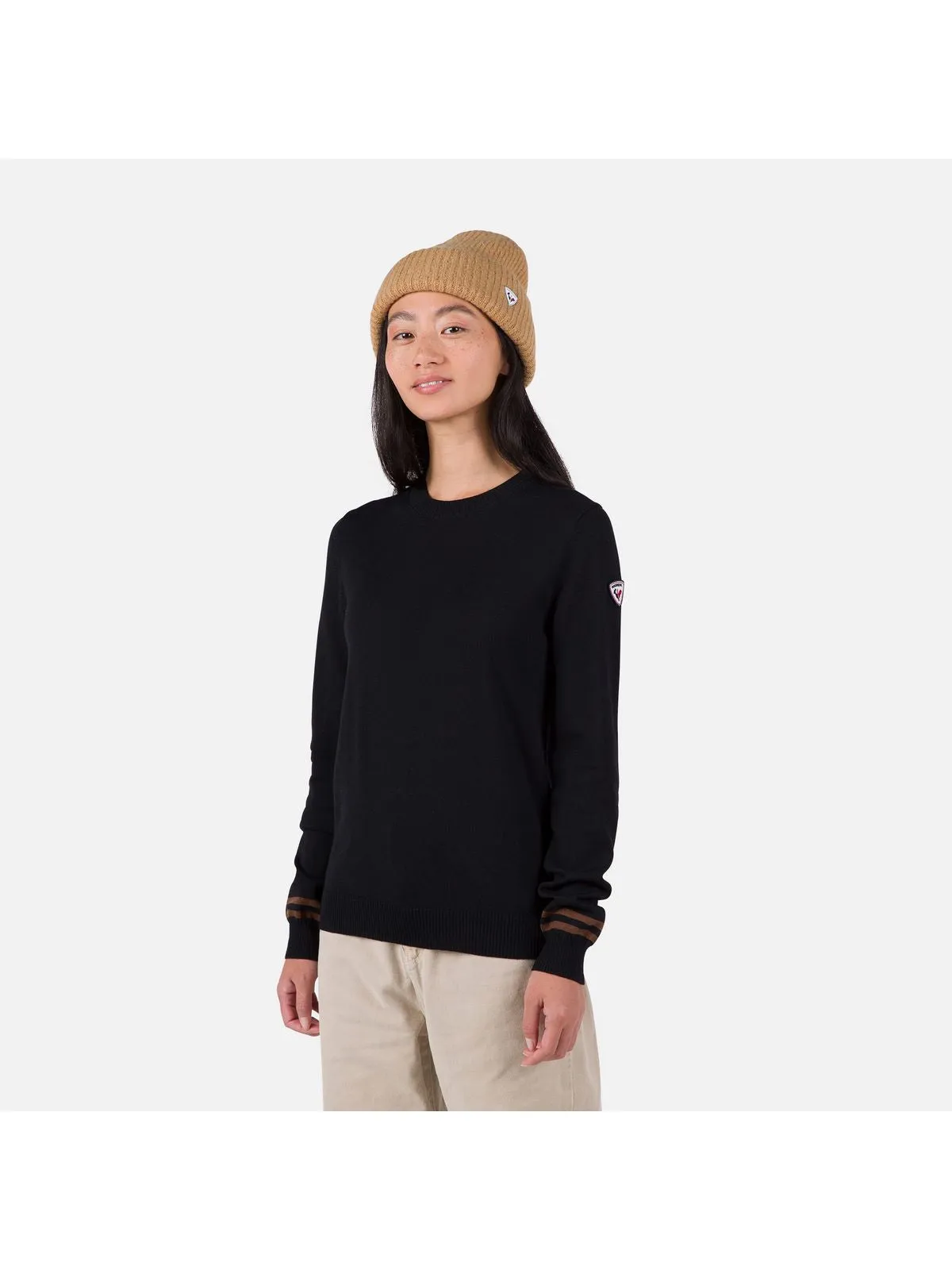 Sweter Rossignol W Corporate Crew Neck czarny